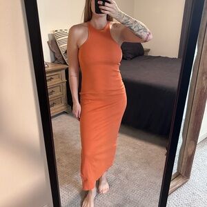 Old Navy Terracotta Maxi Dress